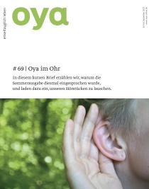 Cover OYA-Ausgabe 69