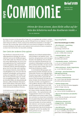 Cover OYA-Ausgabe 86
