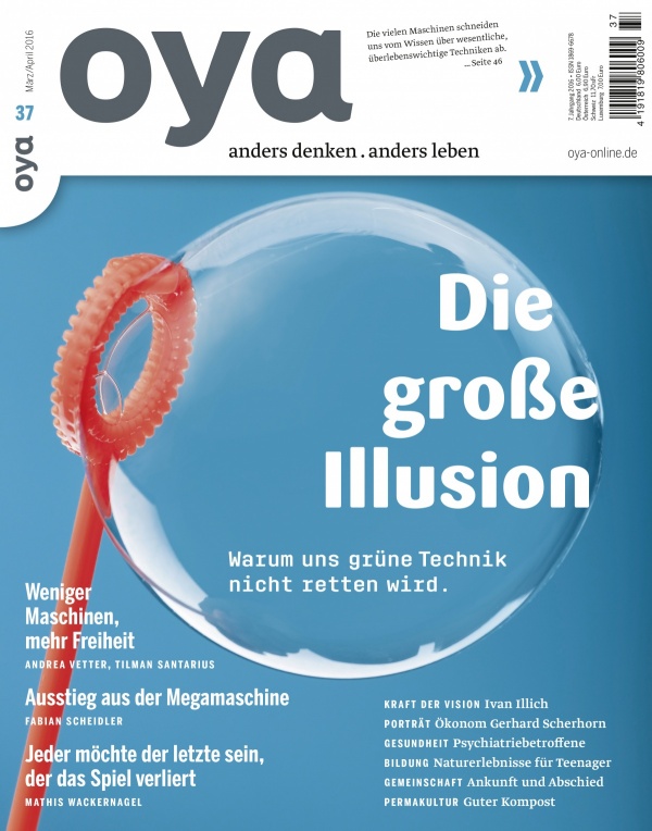 Cover OYA-Ausgabe 37