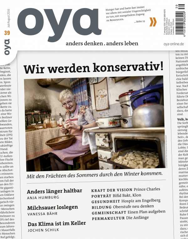 Cover OYA-Ausgabe 39