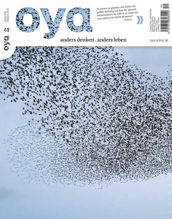 Cover OYA-Ausgabe 40