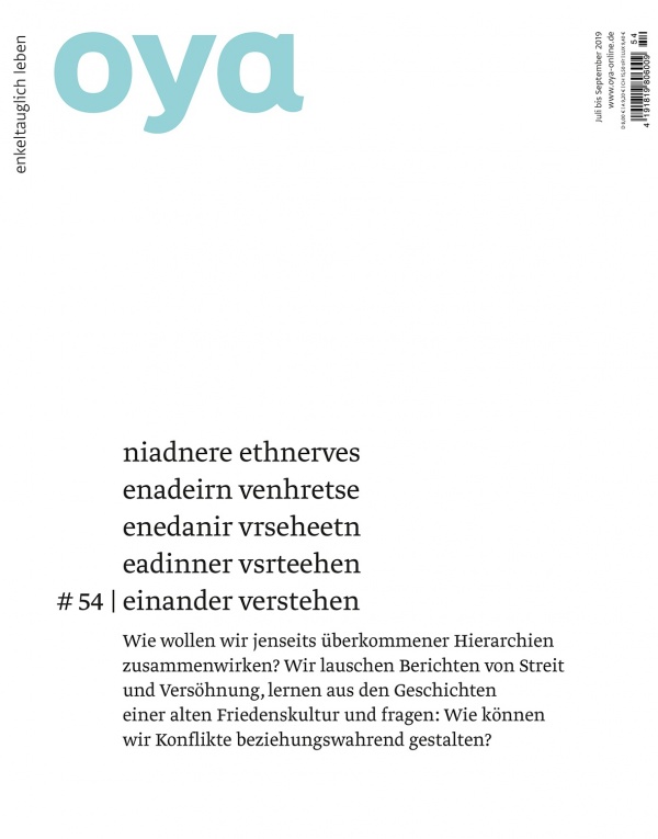 Cover OYA-Ausgabe 54